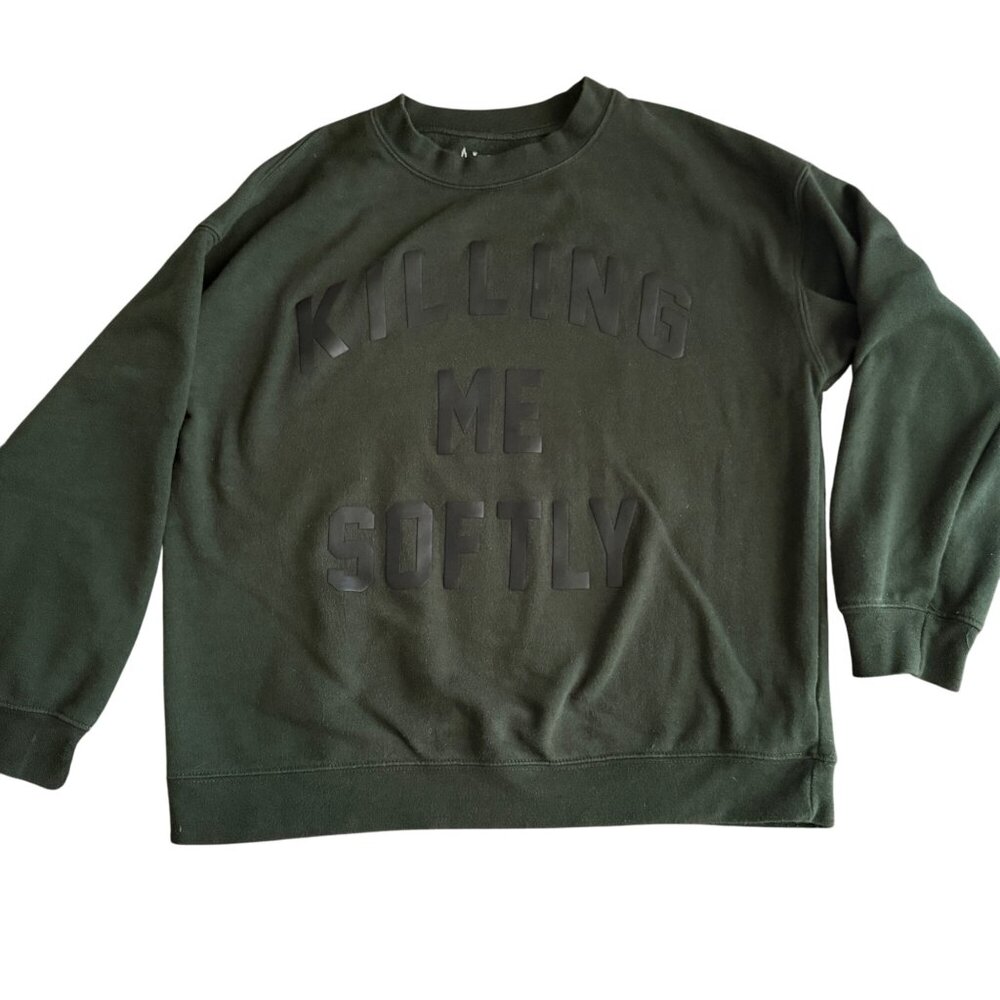Killing Me Softly Graphic Sweatshirt Lyrical Size S Unisex